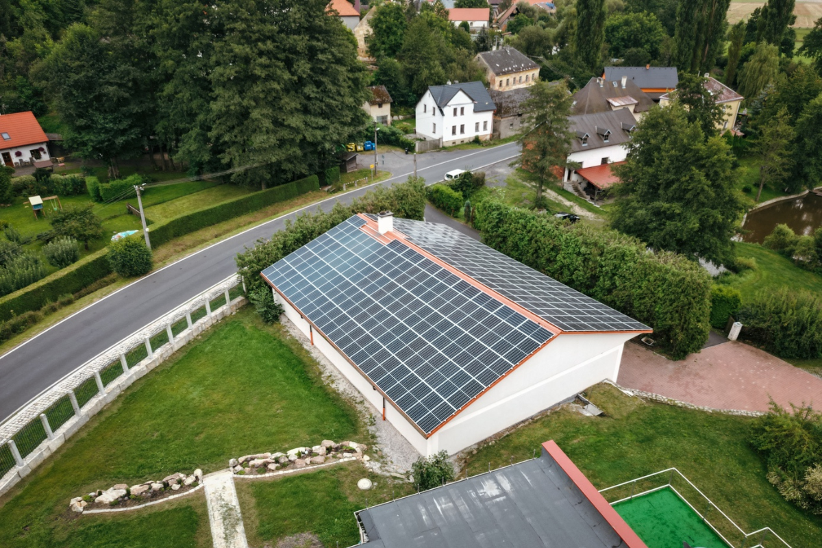 Ukázka střešní instalace MORAVIA ZL Cheb, spol. s.r.o.